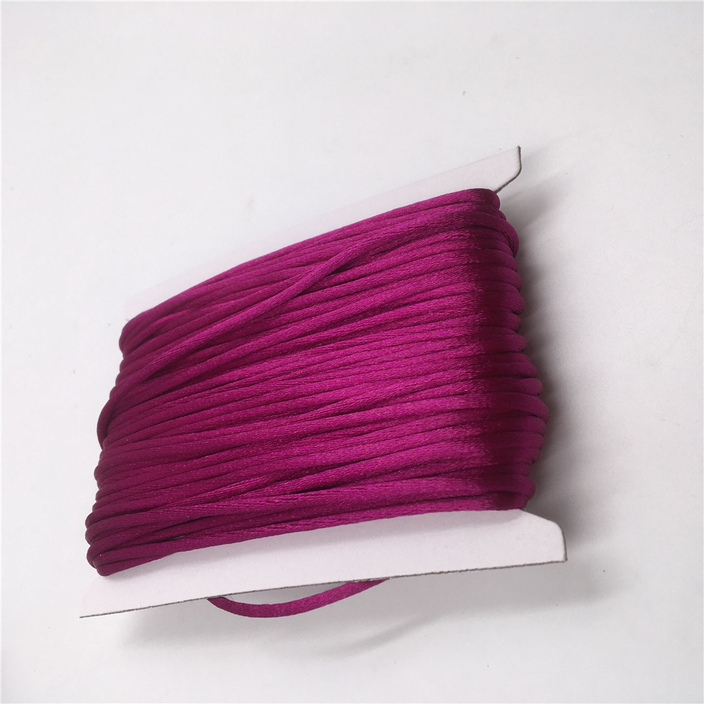 2mm Braided Macrame Silk Macra - Ribbon Wired Satin 评论和价格