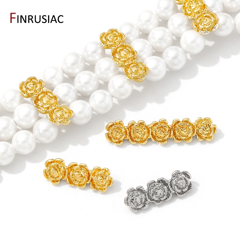 18K Gold Plated Brass Rose Flo - Flower Supply 评论和价格