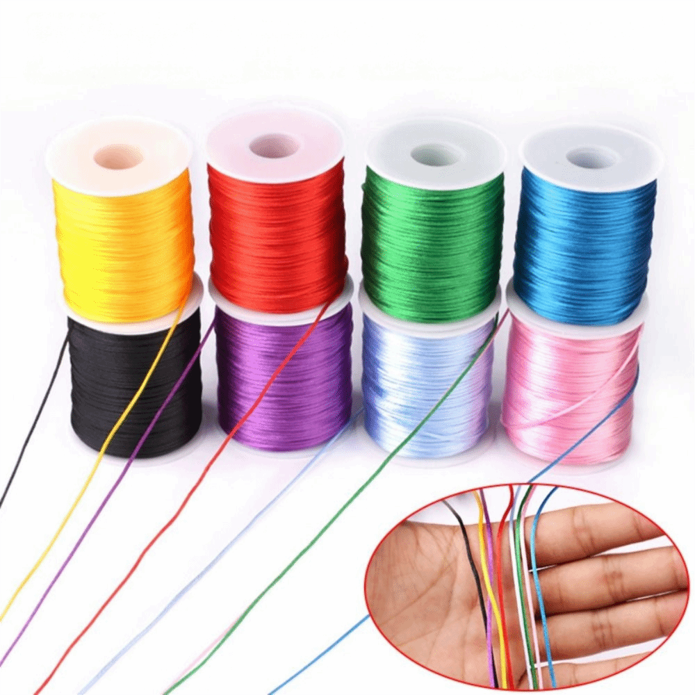 100m Braided Satin 1.5mm Satin - Ribbon Wired Satin 评论和价格