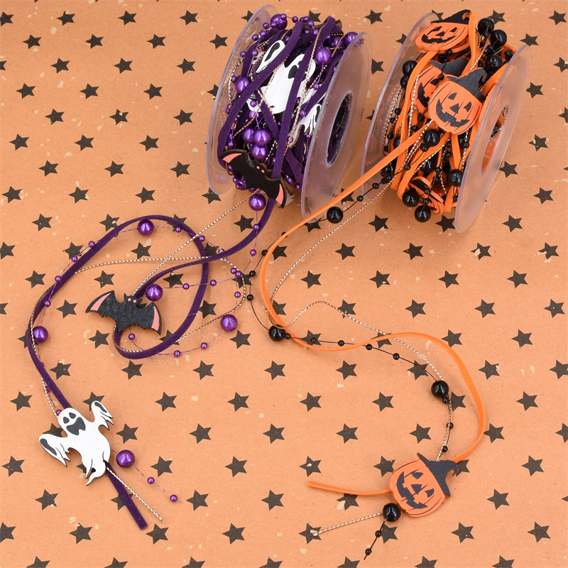 Halloween Packaging Satin Ribb - Ribbon Wired Satin 评论和价格