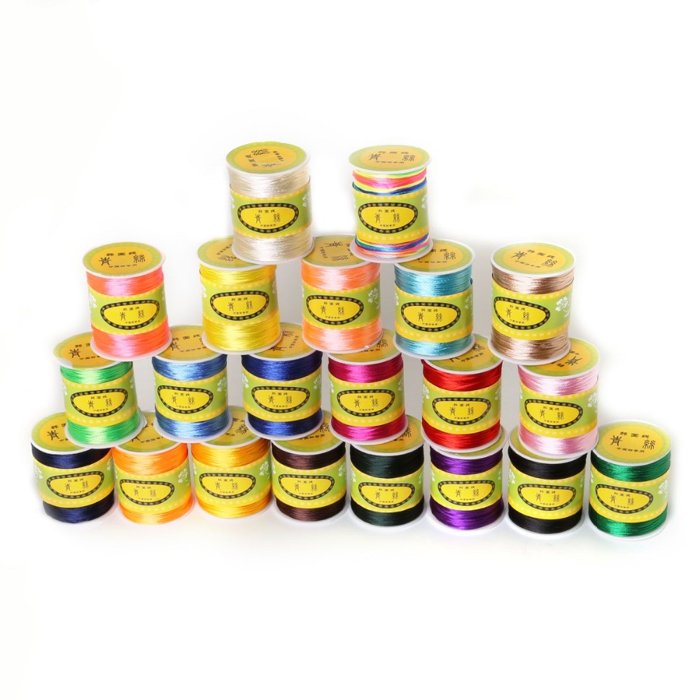 1.5mm 70M/roll Nylon Cord Sati - Ribbon Wired Satin 评论和价格