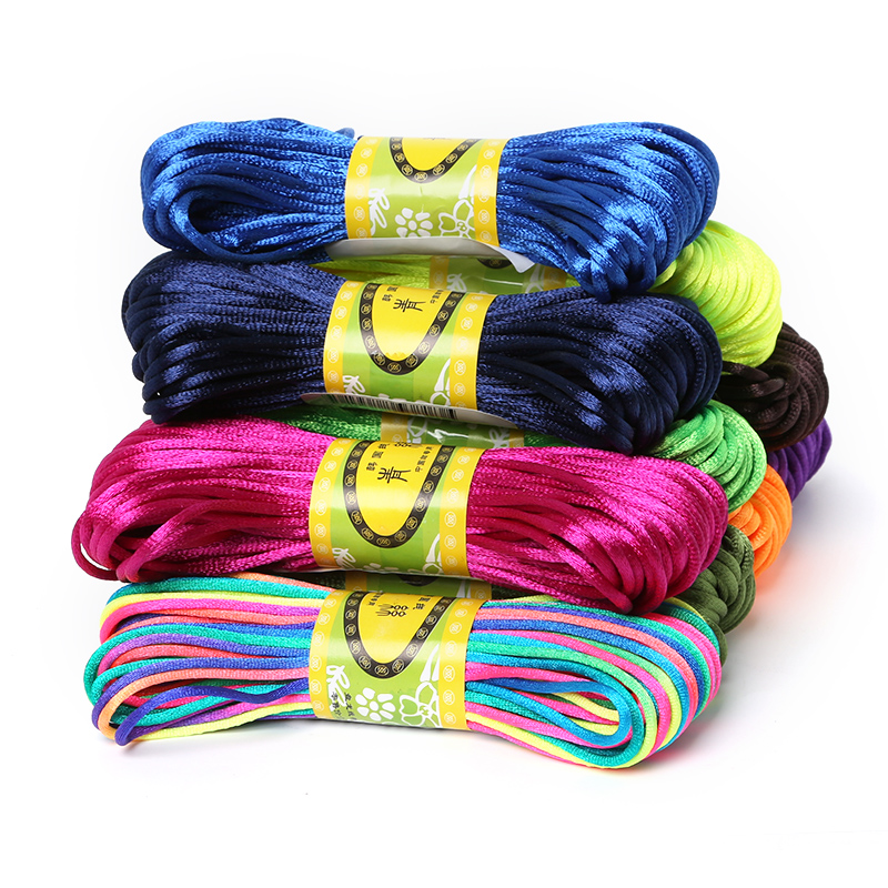 2mm 20meter Soft Satin Rattail - Ribbon Wired Satin 评论和价格