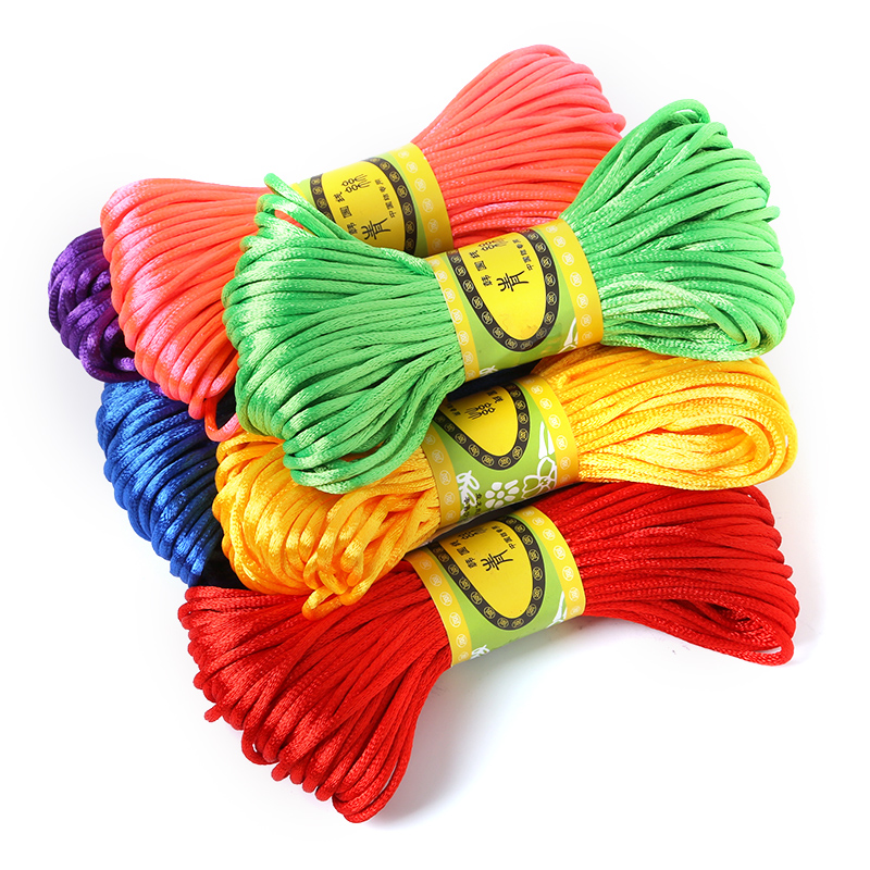 2mm 20meter Soft Satin Rattail - Ribbon Wired Satin 评论和价格