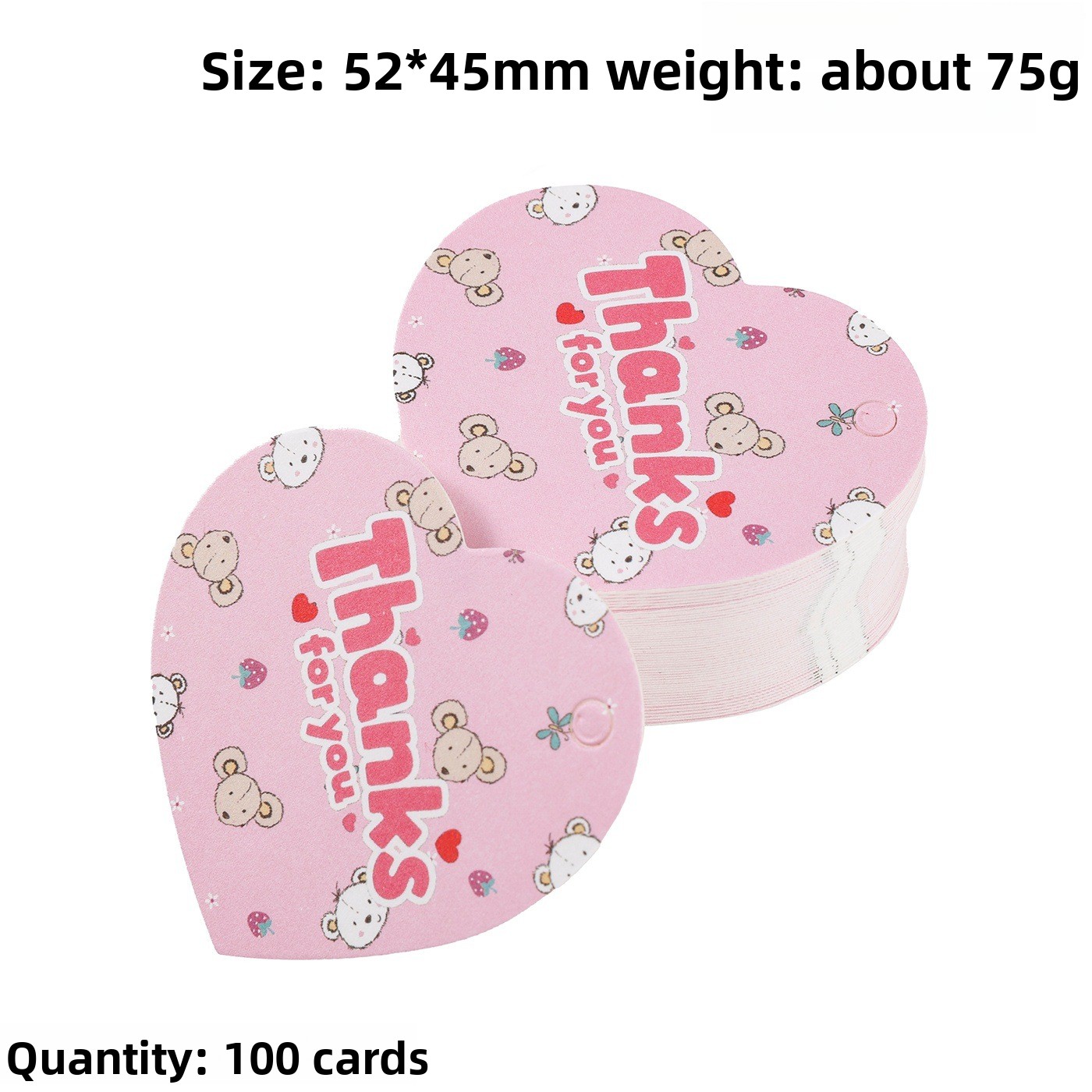 100pcs Thank You Gift Tags Car - Flower Supply 评论和价格