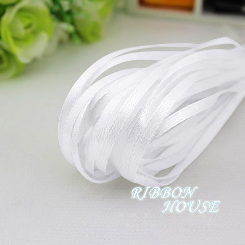 (40 Meters/Lot) 1/8' (3mm) Sin - Ribbon Wired Satin 评论和价格