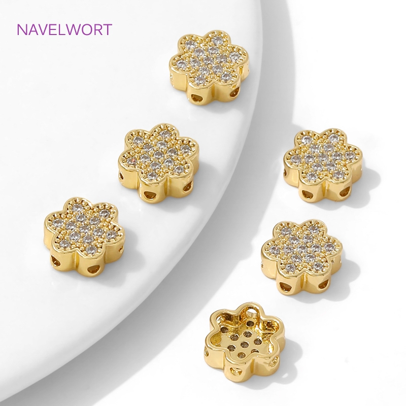 18K Gold Plated Flower Shape B - Flower Supply 评论和价格