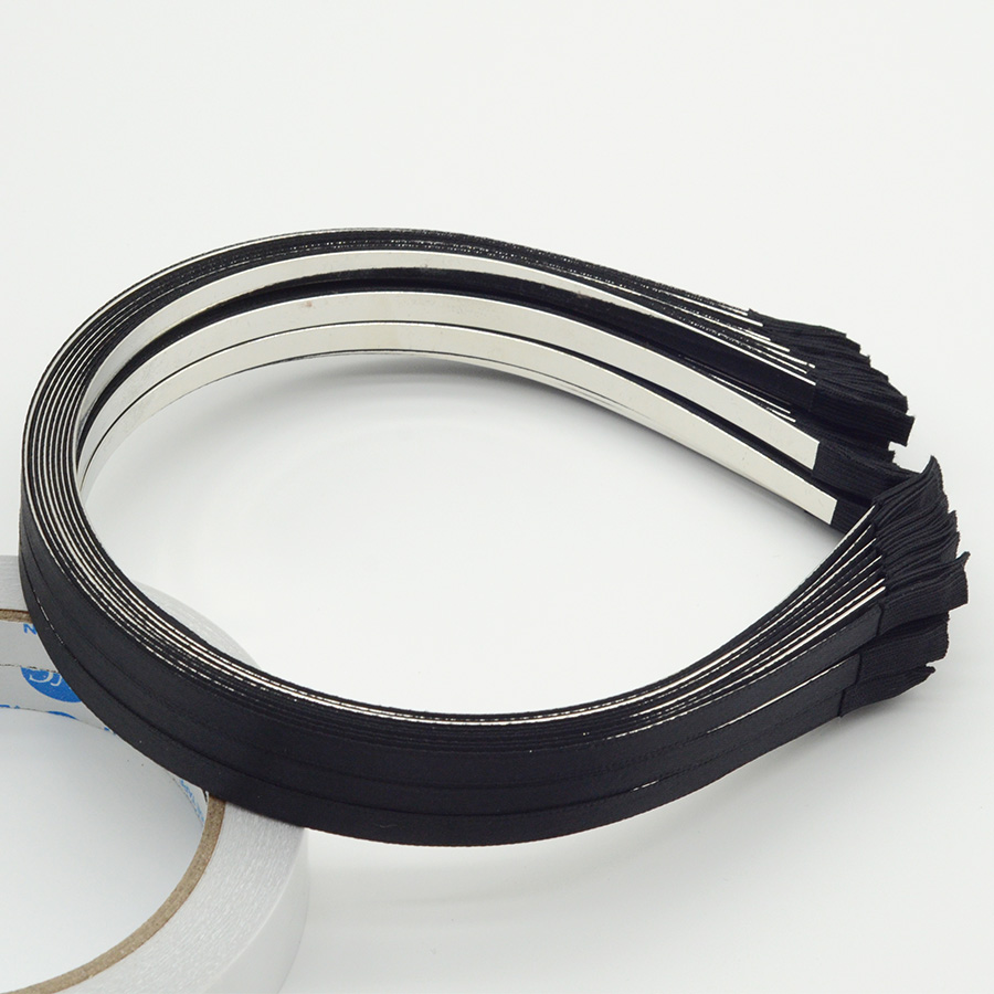 10PCS 5mm Black Satin Ribbon C - Ribbon Wired Satin 评论和价格